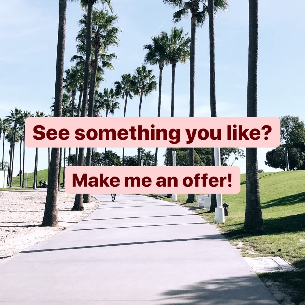 Always make offers if you’re interested!